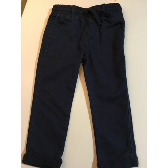 Flapdoodles Boy’s Pull On Navy Pants Size 2T NWT - Picture 1 of 7